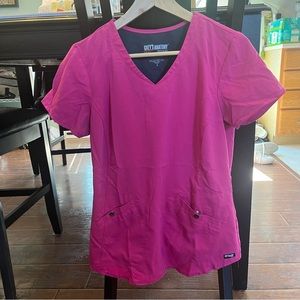 Grey’s Anatomy | Zoe 3 Pocket V-Neck Scrub Top | S